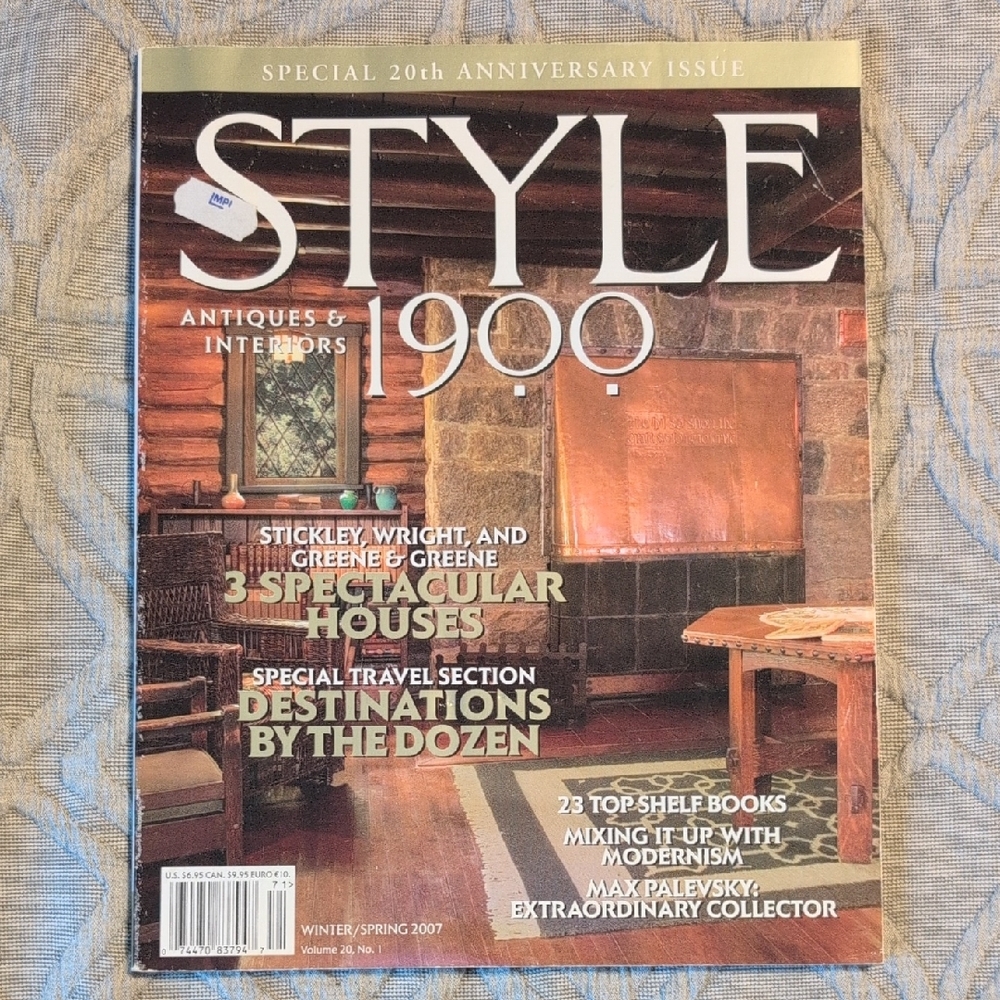 Vintage Style 1900 Magazine - Special 20th Anniversary Issue
